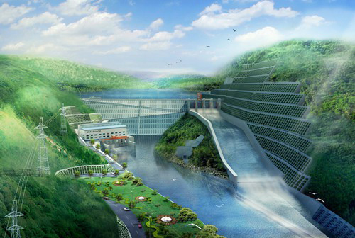 庐山老挝南塔河1号水电站项目